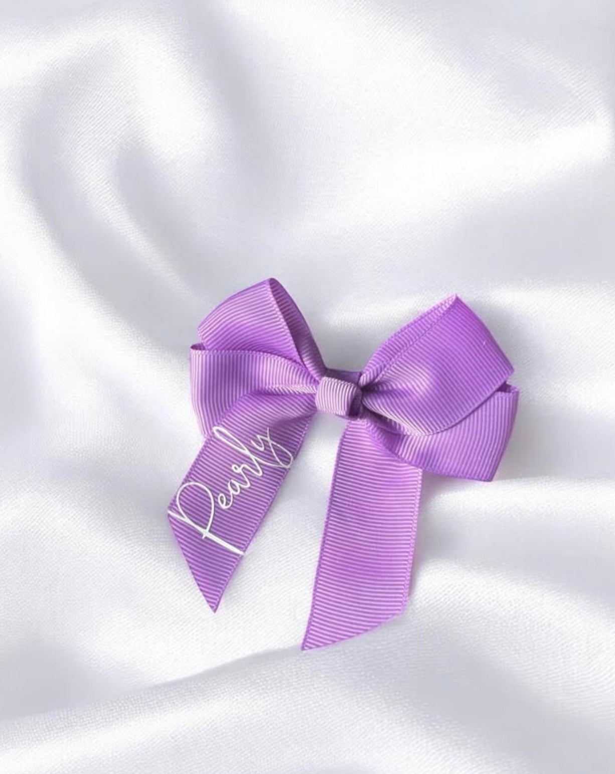 4 Inch Hair Bow Clip