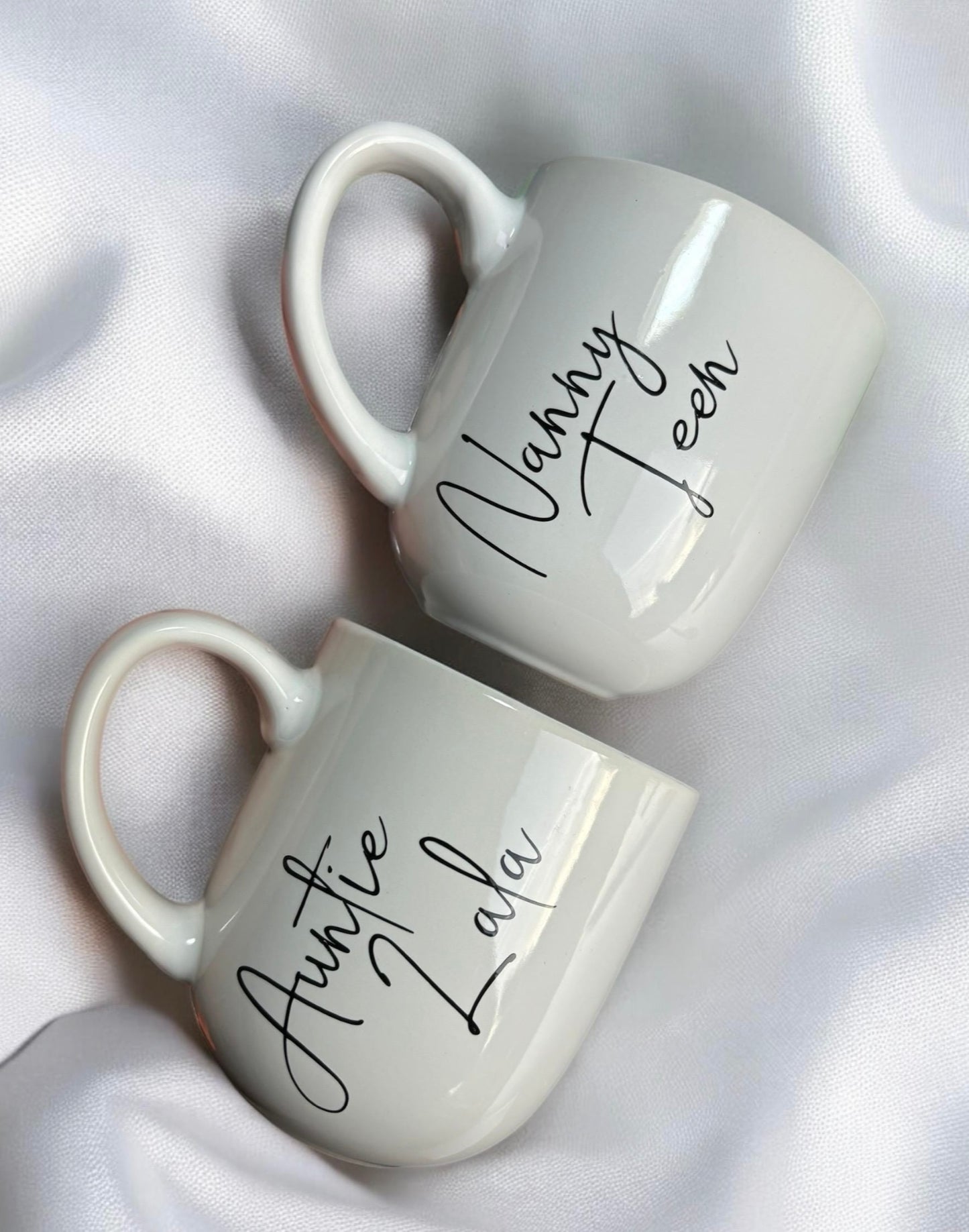 Personalised White Mugs