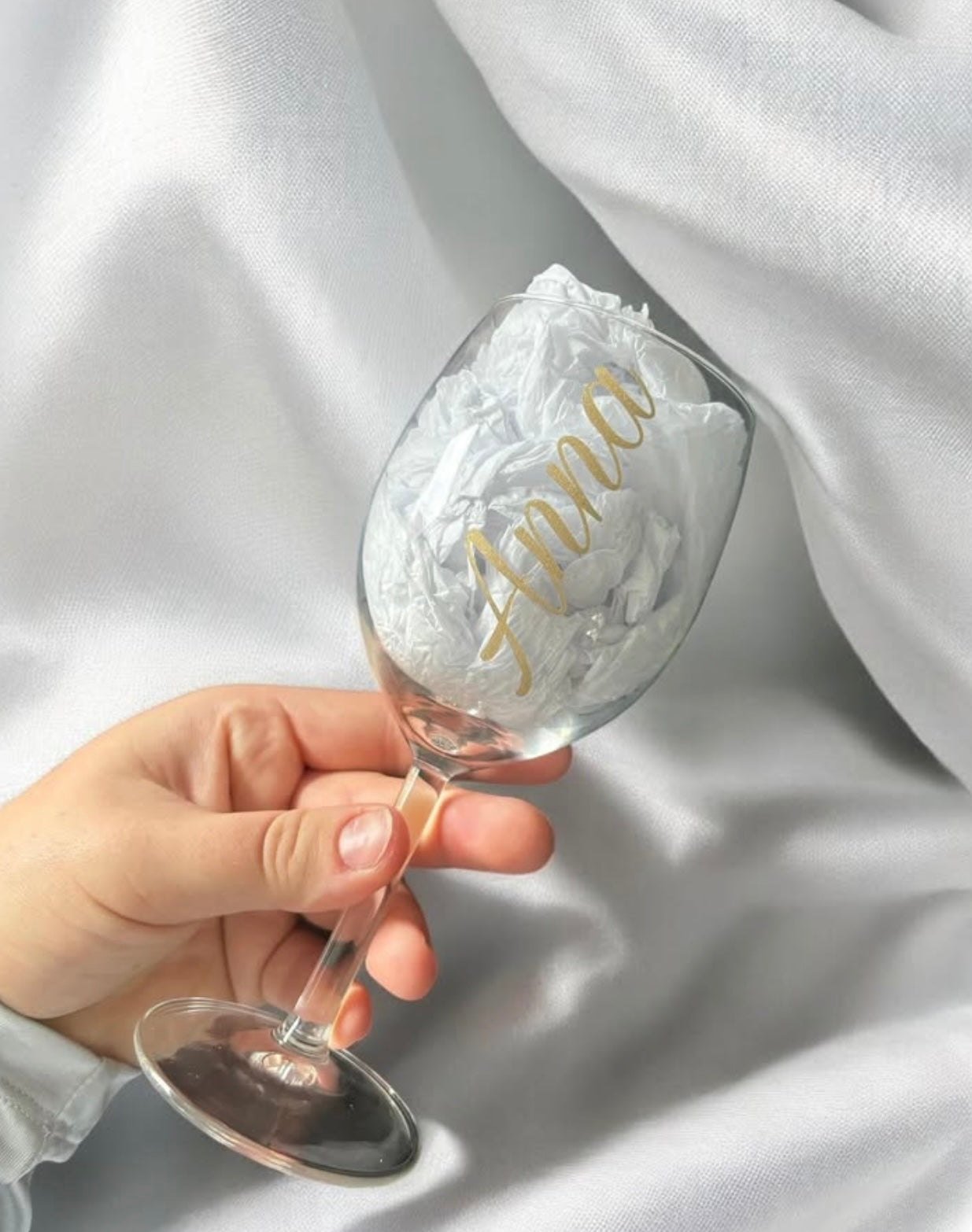 Personalised Name Wine Glass